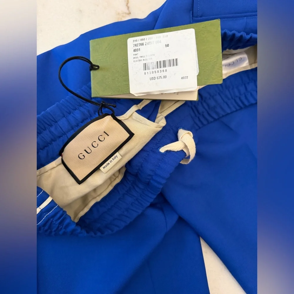 Gucci G Wide Leg Pants